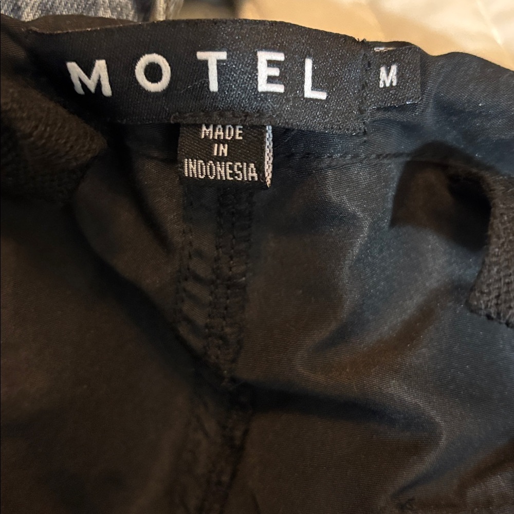 Motel Rocks | black pants medium - Picture 3 of 4